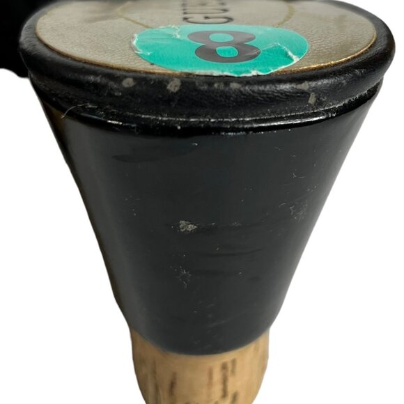 Guess Wedges Sandals Womens Size 8 Black Cork Shiny Summer - Picture 12 of 16